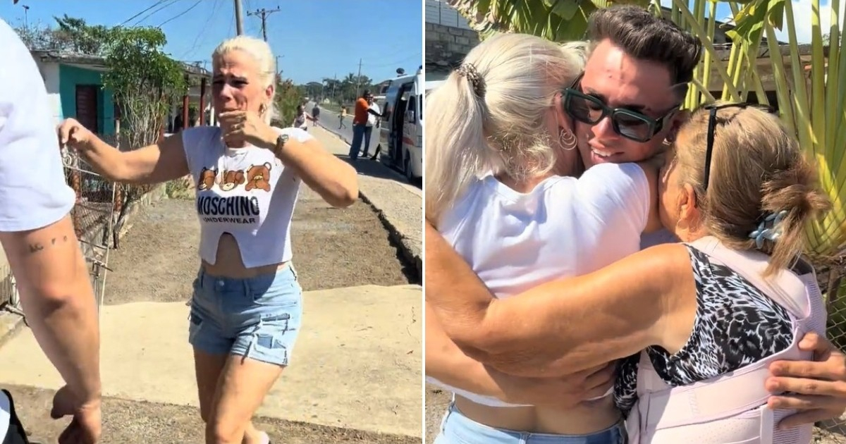 Reunited at Last: Emotional Journey from Florida to Cuba to Embrace Mother and Grandmother