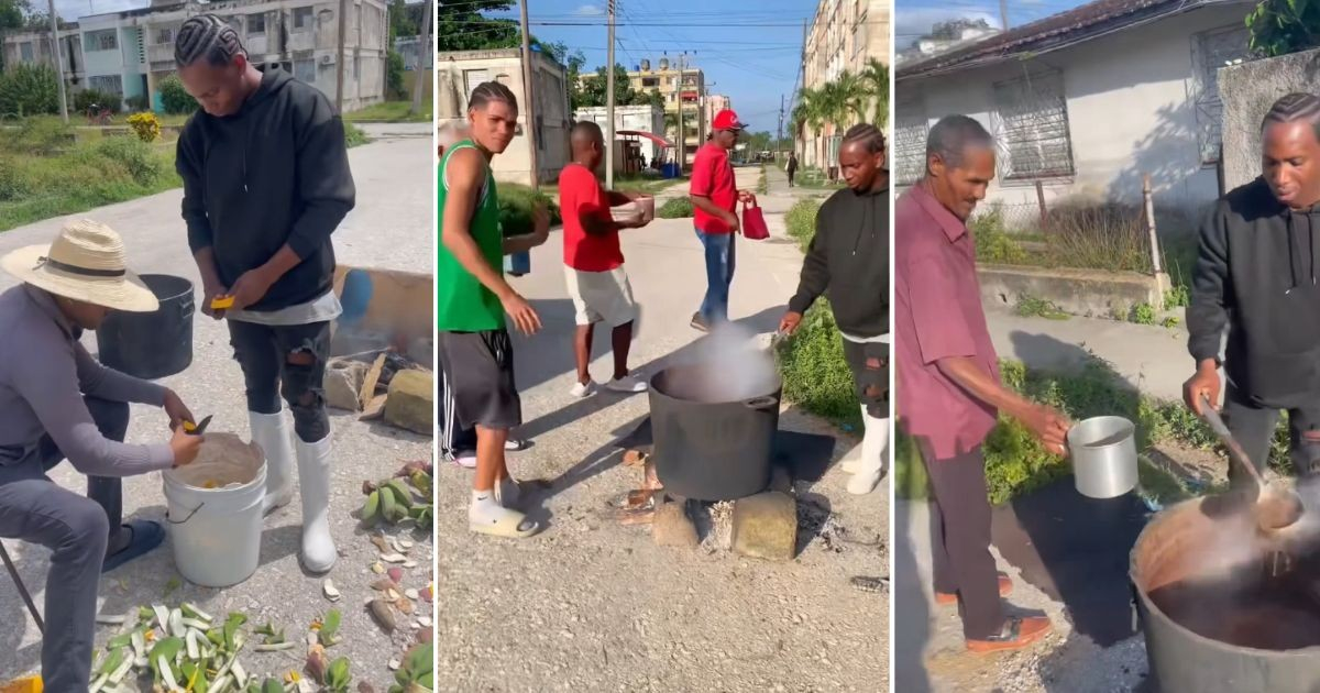 Community Spirit Shines as Cubans Serve Hearty Soup to Those in Need