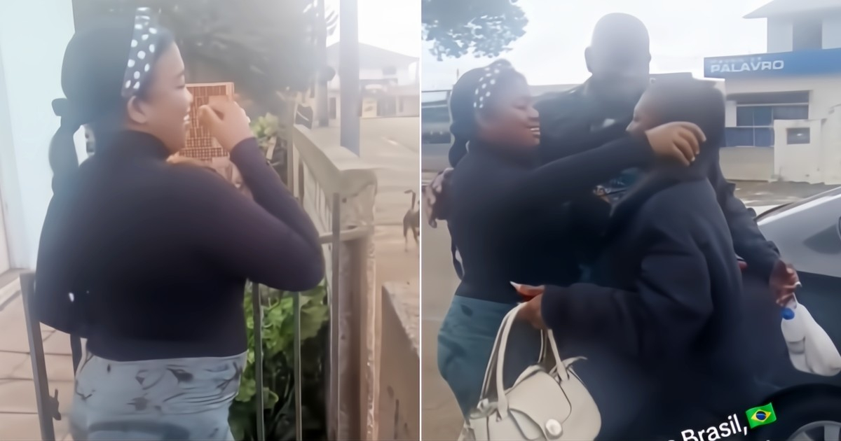 Reunion in Brazil: A Cuban Daughter Welcomes Her Parents with Open Arms