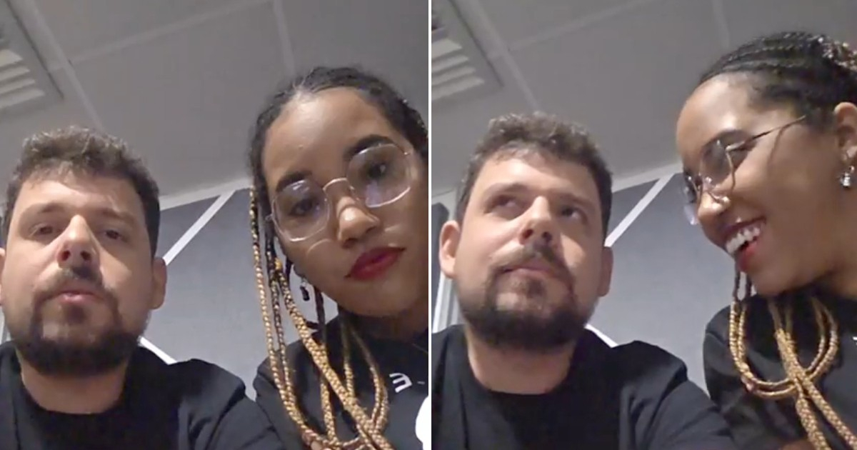 Presenters of Con Filo Mock Party Formation on Social Media