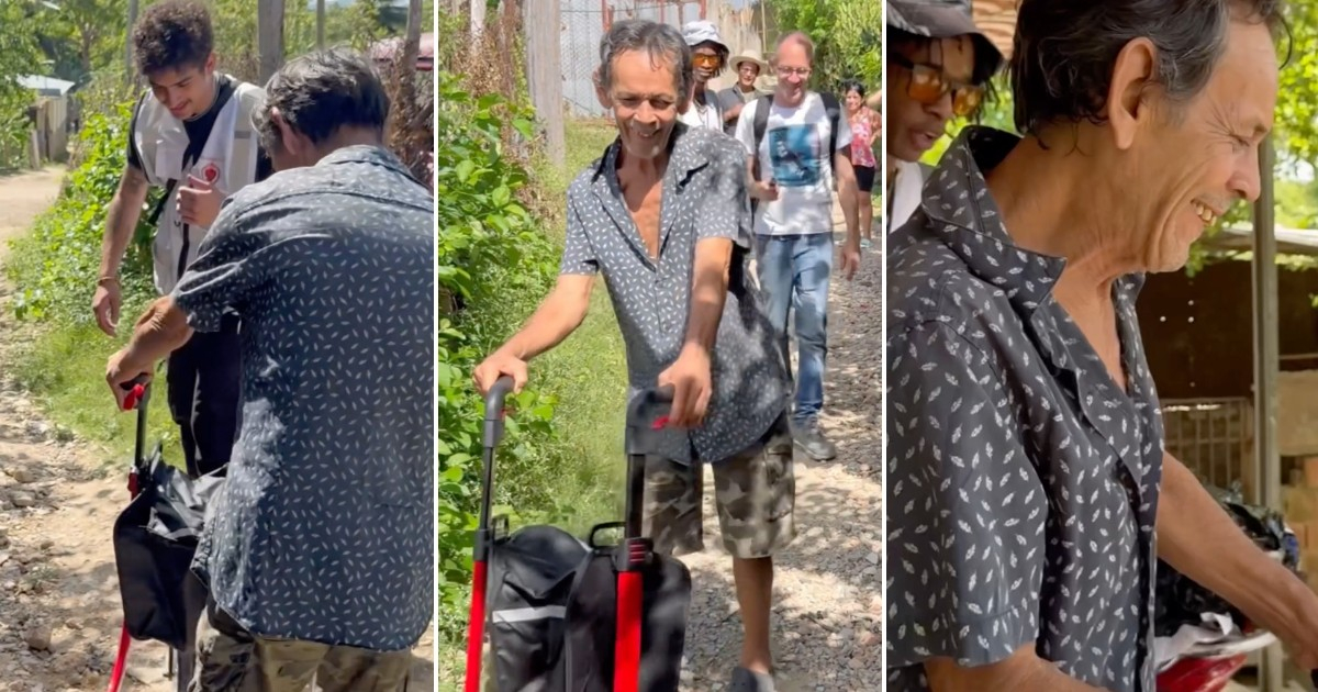 A Cuban Man's Gratitude: A Walker Donation Brings Tears of Joy