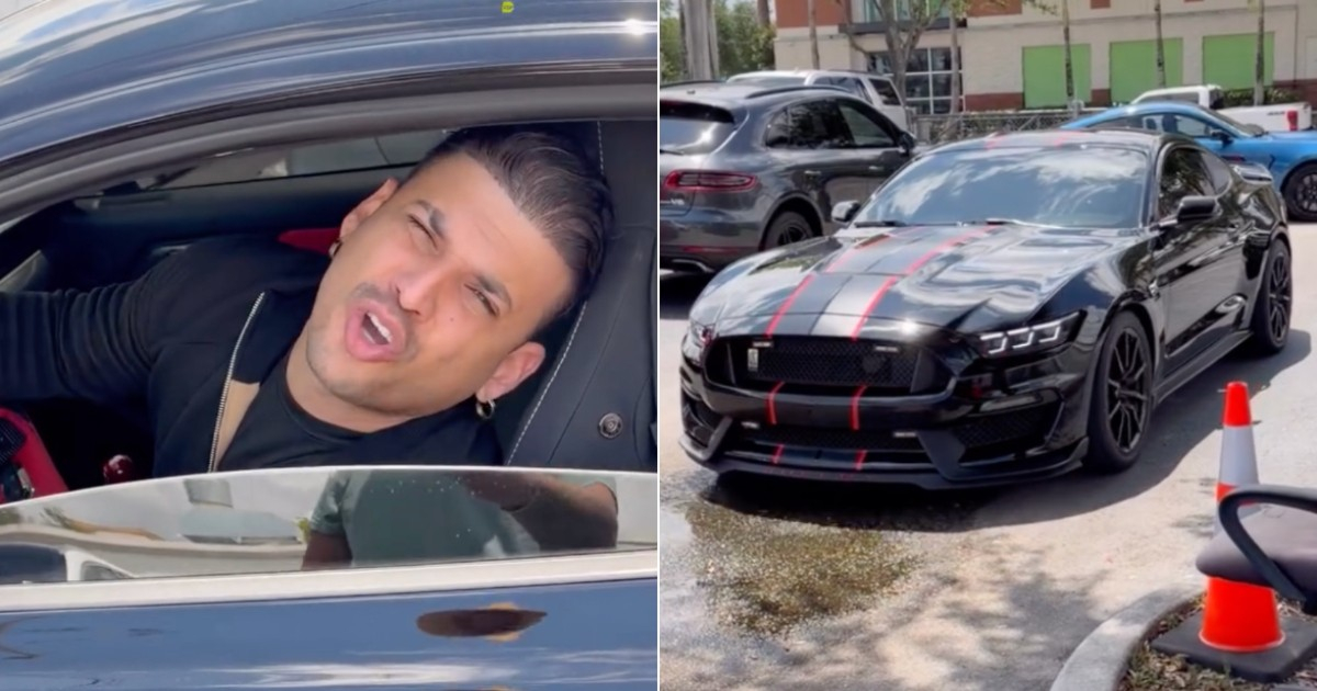 Ultrack Flaunts a Ford Mustang Shelby and Declares: "I've Outgrown the Toyotas of Hialeah"