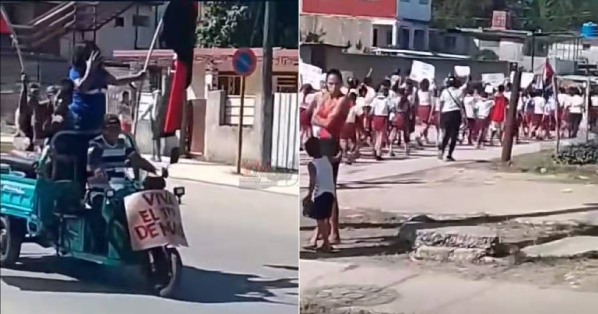 Children Removed from Schools for May Day March
