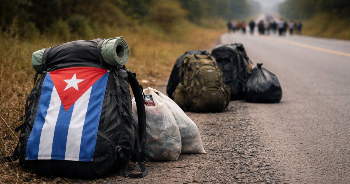 Migrantes cubanos, imagen de referencia © CiberCuba