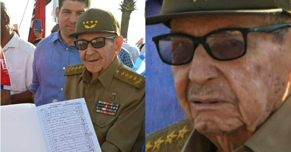 Photos Altered by Díaz-Canel's Press Advisor to Mask Raúl Castro's Physical Decline