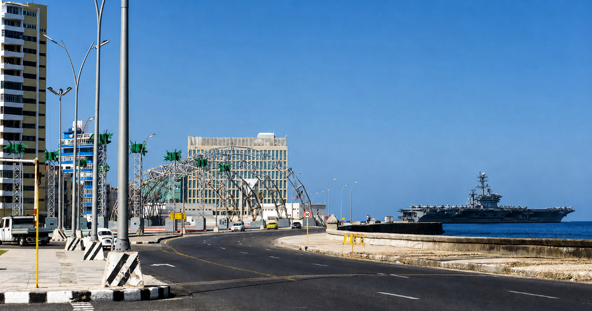 What Would Cubans Do If the Aircraft Carrier Abraham Lincoln Appears Off the Havana Coast?