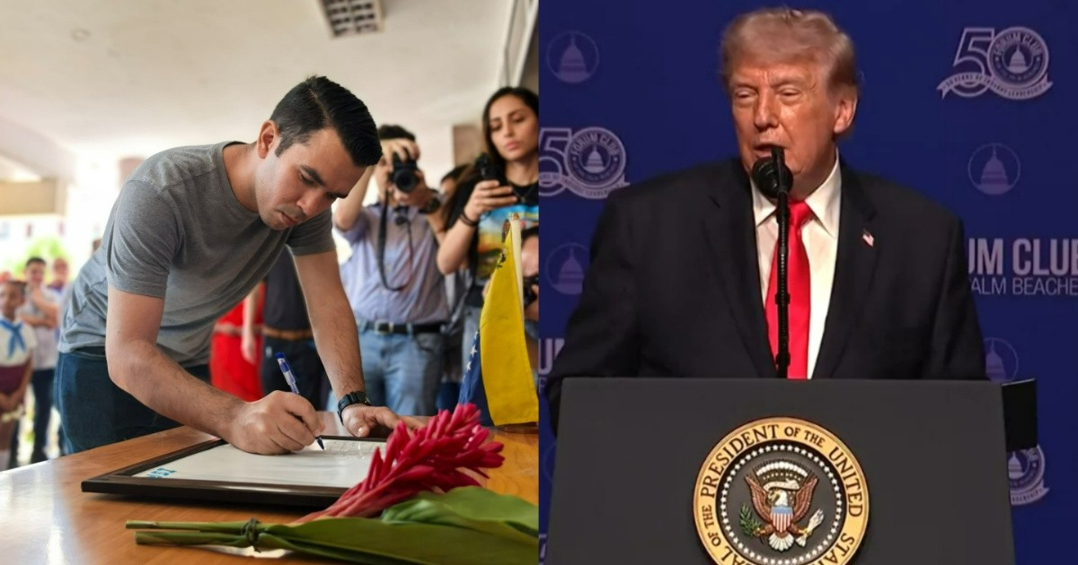 Raúl Palmero Criticizes Trump, Calls Him "Unhinged Tangerine"