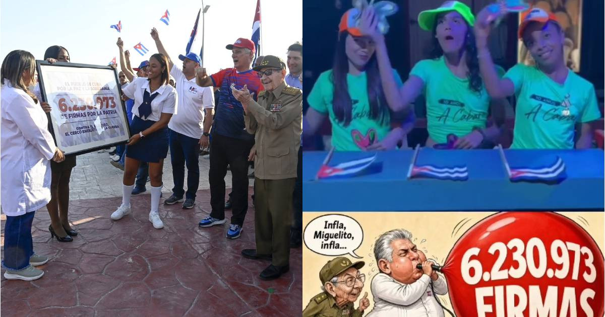 Artistic Performance Exposes Coercion Behind Cuba's "Patriotic" Signatures