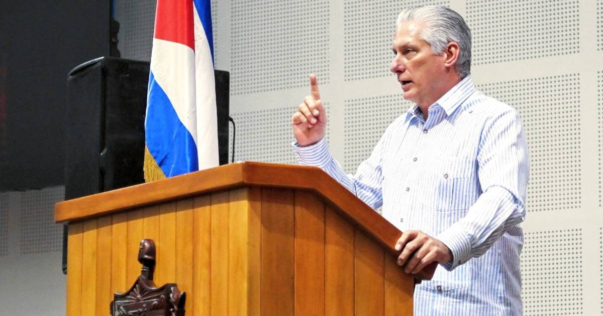 Díaz-Canel Claims Imminent U.S. Military Threat, Asserts Every Cuban Is Armed