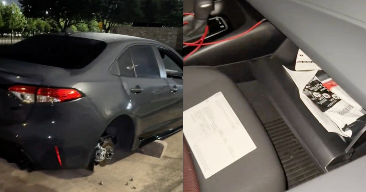 Cuban Woman Shares Shocking Discovery of Her Car in Houston: "Had My Husband Left Earlier, Who Knows What Could Have Happened"