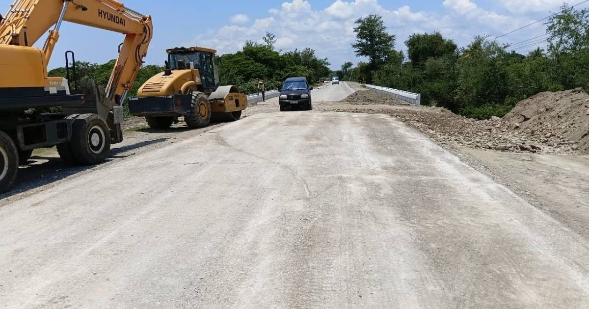Bridge Over El Salado River in Granma Reopens to Traffic