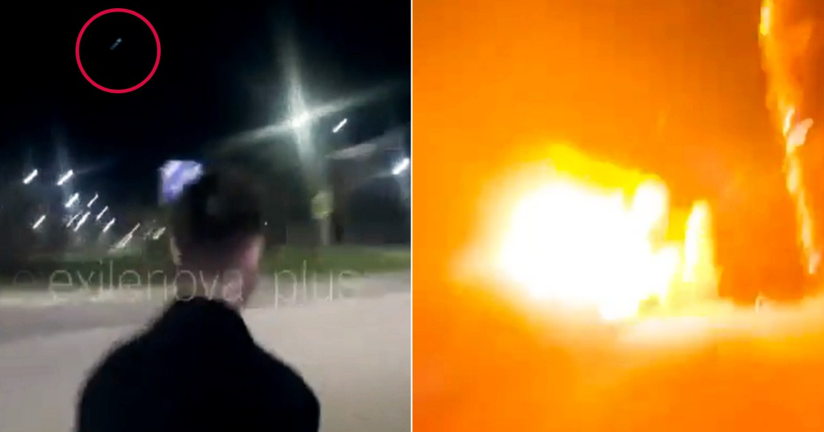 Ukrainian Flamingo Missile Strikes Deep into Russian Defense Facility, Captured on Video