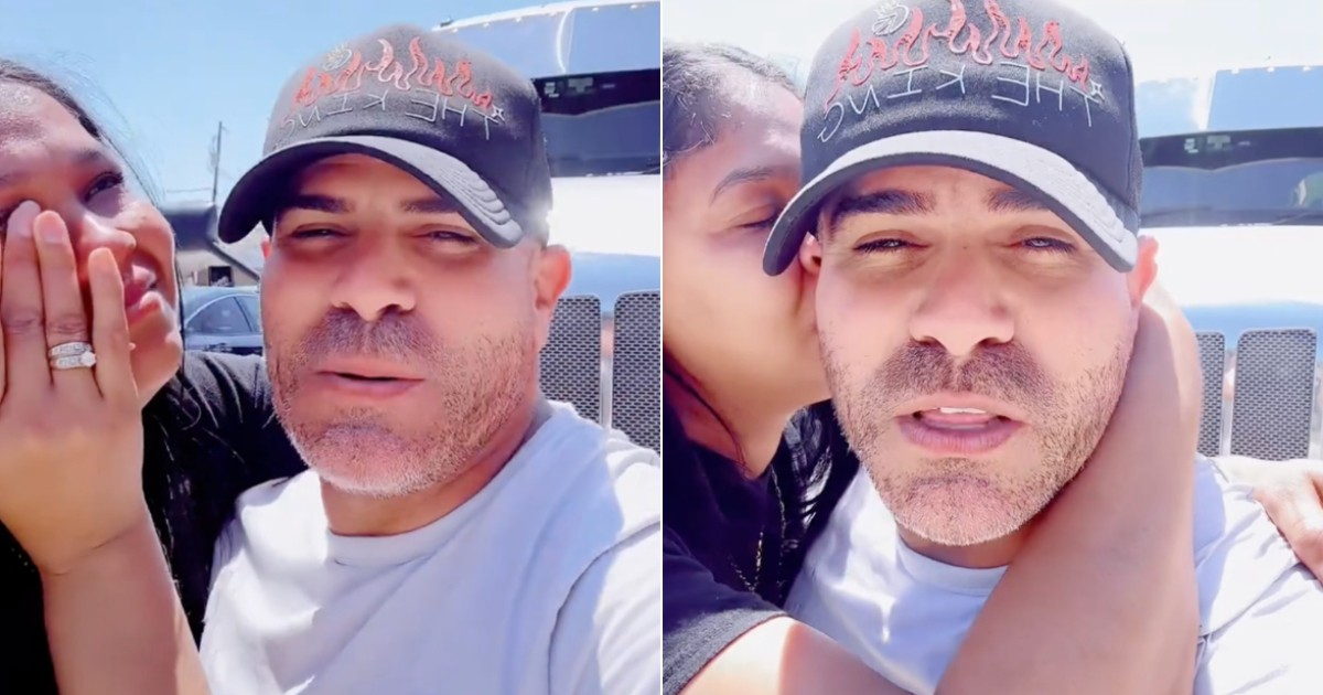 Truck Driver's Emotional Farewell to Wife in the U.S. Sparks Conversation