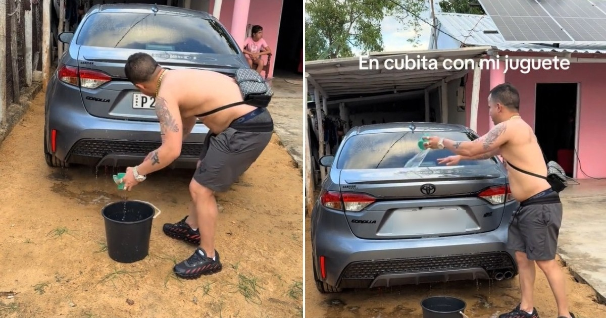 Proudly Flaunts Modern Car and Solar Panels in Cuba, Faces Backlash: "What About the Tile Roof House?"