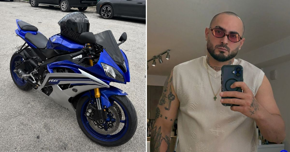Dream Shattered: Cuban Man Reports Theft of His Yamaha R6 in Miami