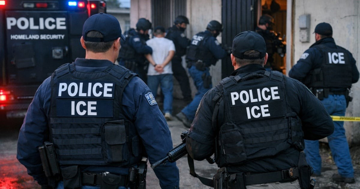 Agentes de ICE © X/ICE