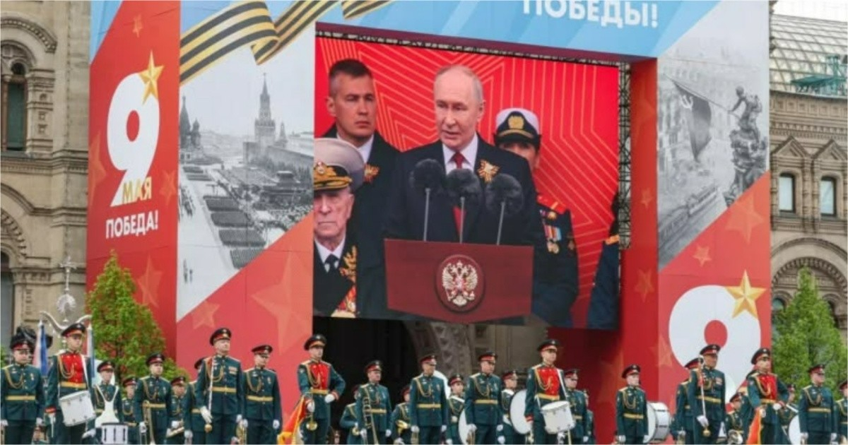 Putin Oversees Most Modest Victory Day Parade in Two Decades Amid Military Setbacks