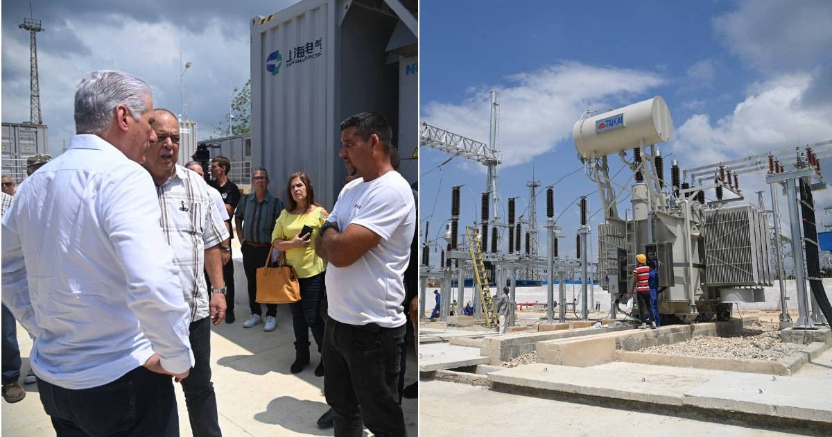 Díaz-Canel Claims Focus on Electricity While Cubans Demand "Actions, Not Words"