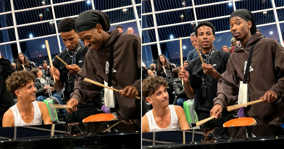 Ice Dilan Shakes Up Rome Airport with Impromptu Performance of "Tienes Remix": Watch the Viral Moment