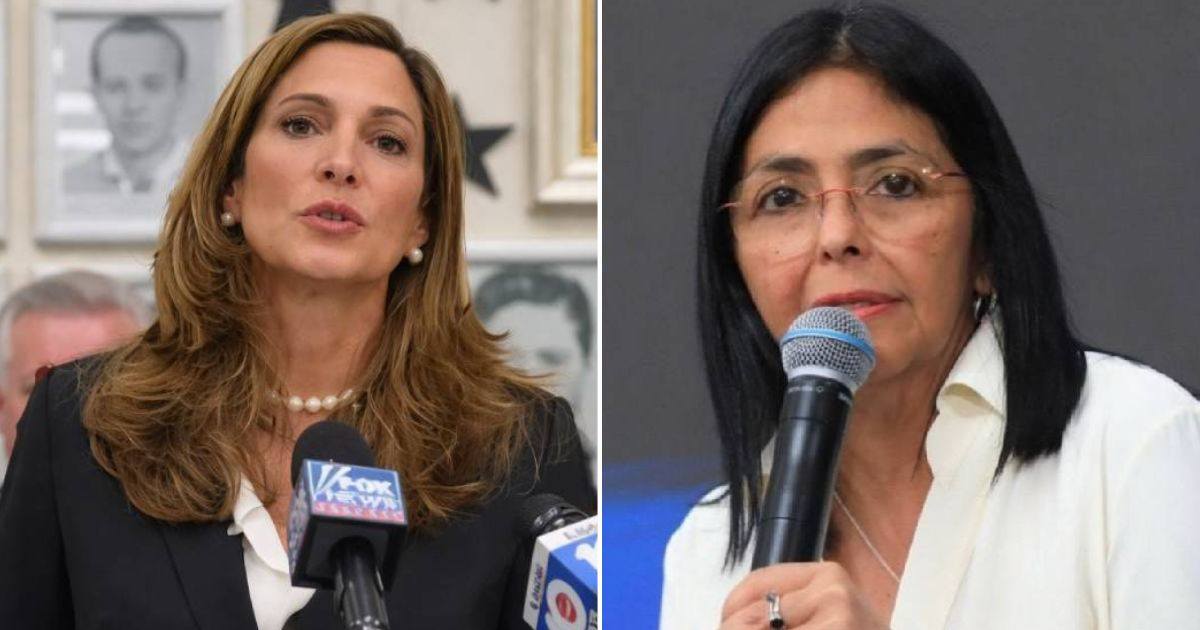 Maria Elvira Salazar Issues Stern Warning to Delcy Rodríguez
