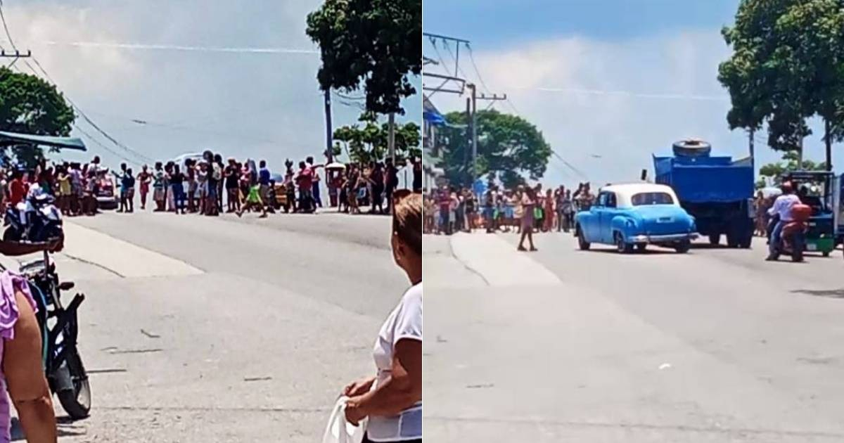 Protests Erupt in San Miguel del Padrón Demanding Power and Food