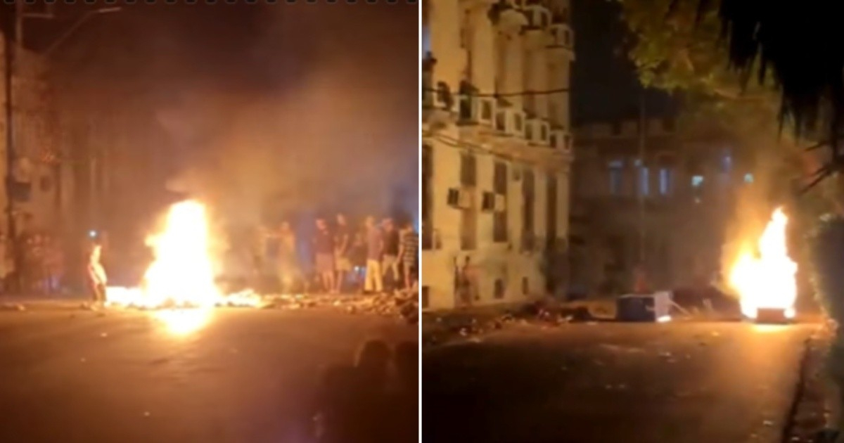 Residents of Marianao Block Streets in Protest Against Over 20-Hour Power Outages