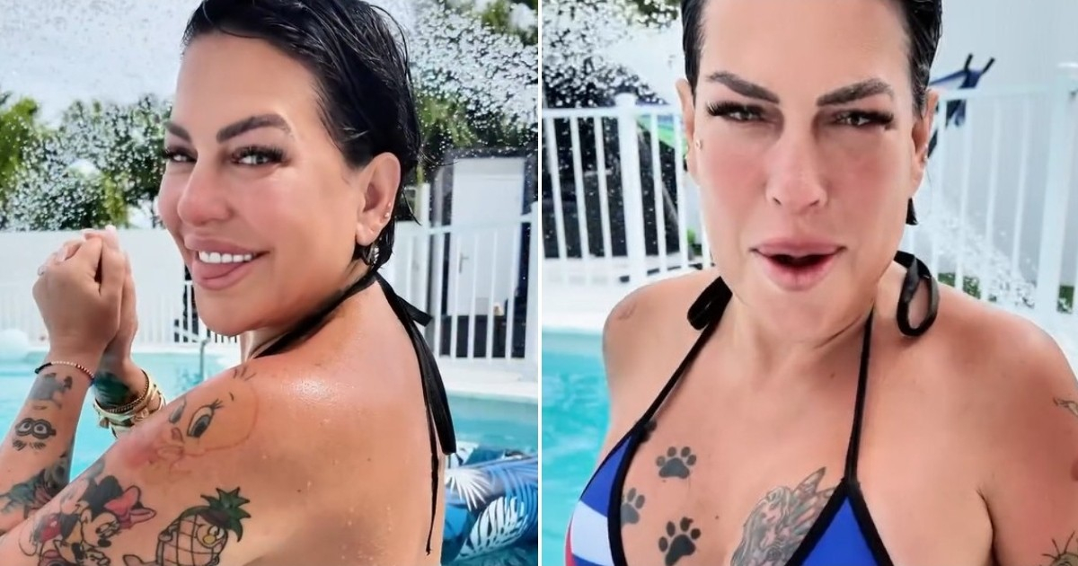 The Goddess Stirs Controversy with Poolside Dance Video in Response to Criticism