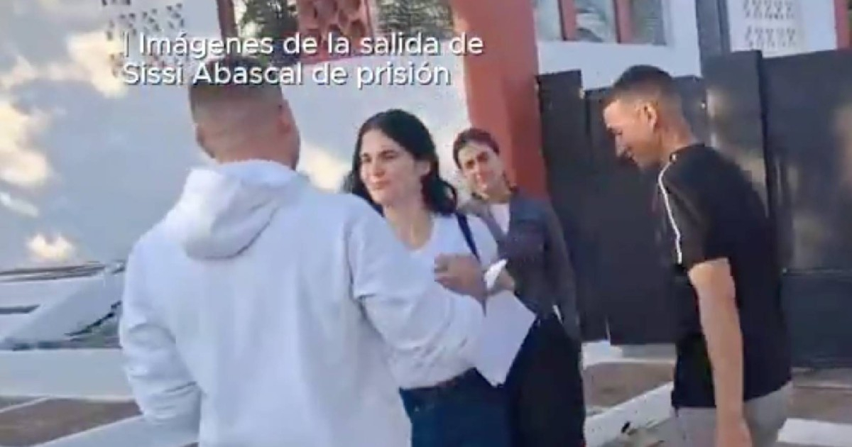 Sissi Abascal Steps into Freedom: First Images After Years of Imprisonment for July 11 Protests
