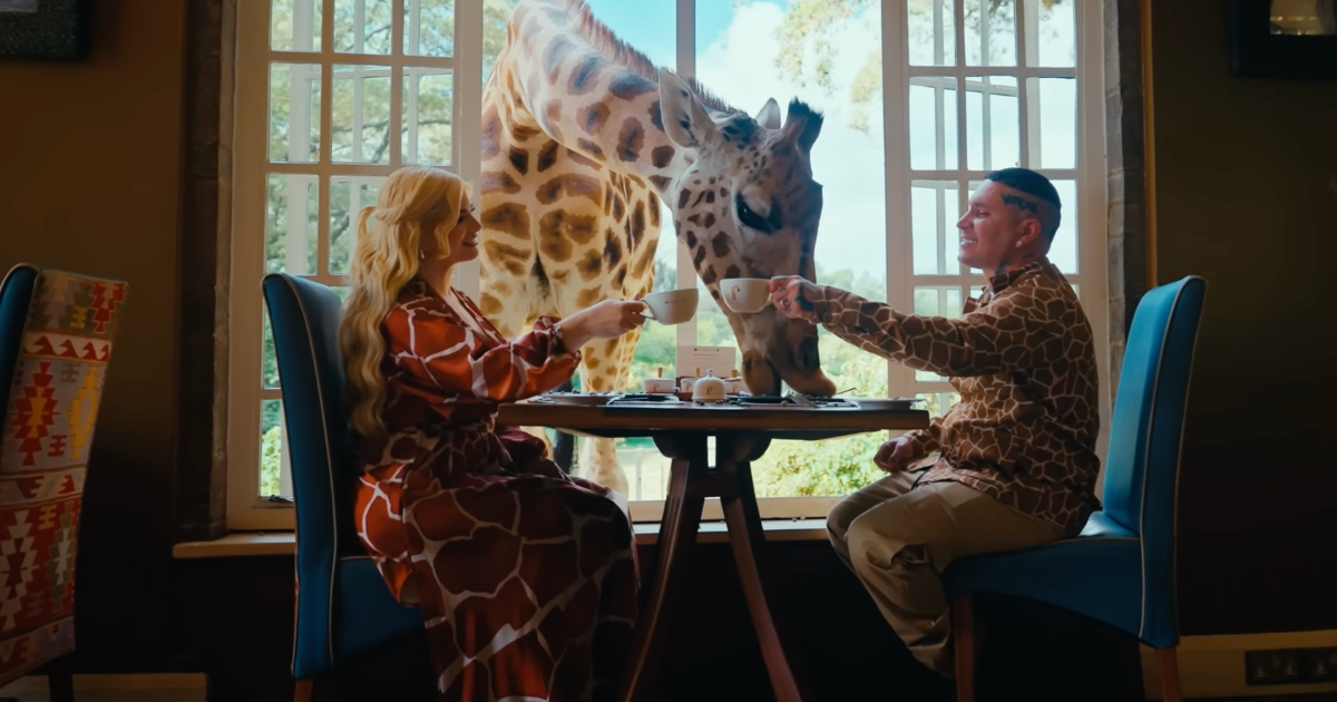 Osmani García Celebrates Wife Laura's Birthday with Stunning Safari Music Video