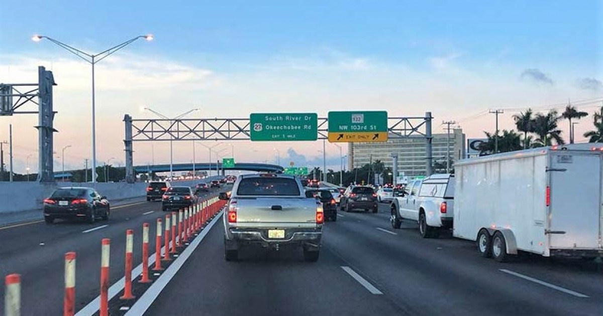 New Direct Ramp Opens Linking Palmetto Expressway to I-95 in Miami-Dade