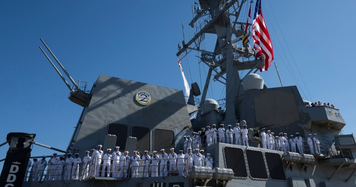 USS Gerald R. Ford Aircraft Carrier Returns Home After Record-Setting 300 Days at Sea
