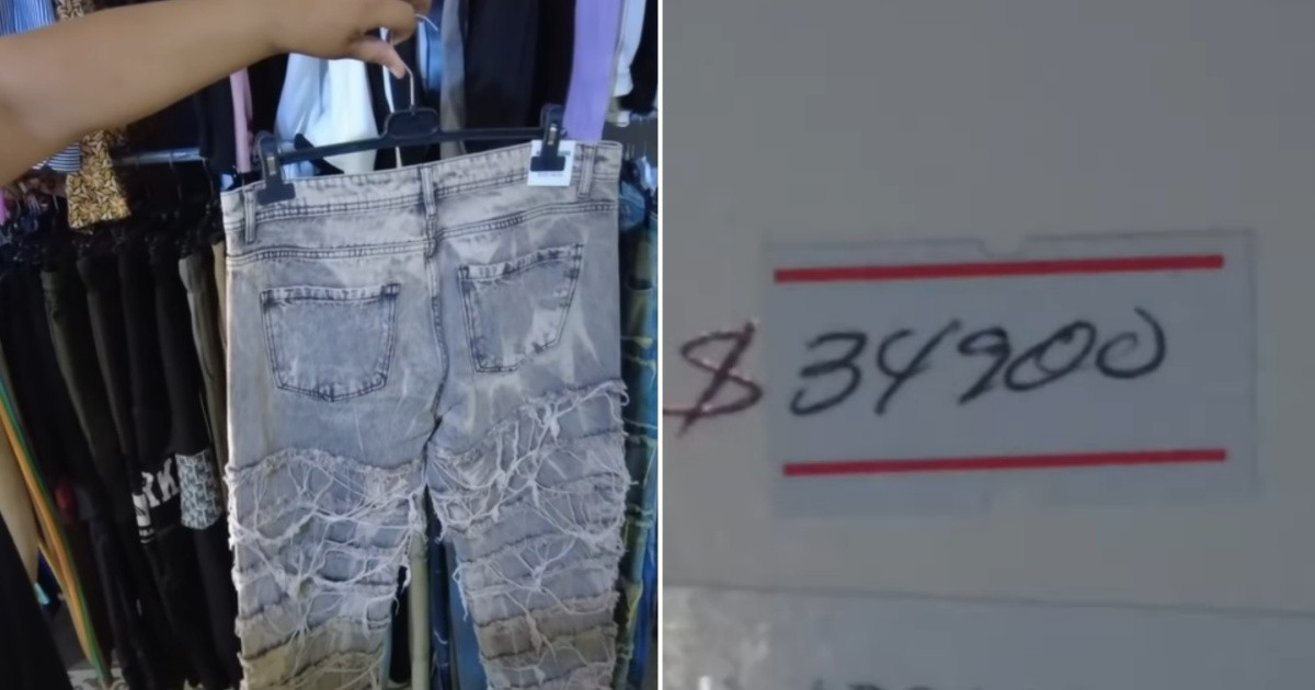 Sticker Shock: Cuban Pants Priced Over 34,000 Pesos Highlight Economic Disparity