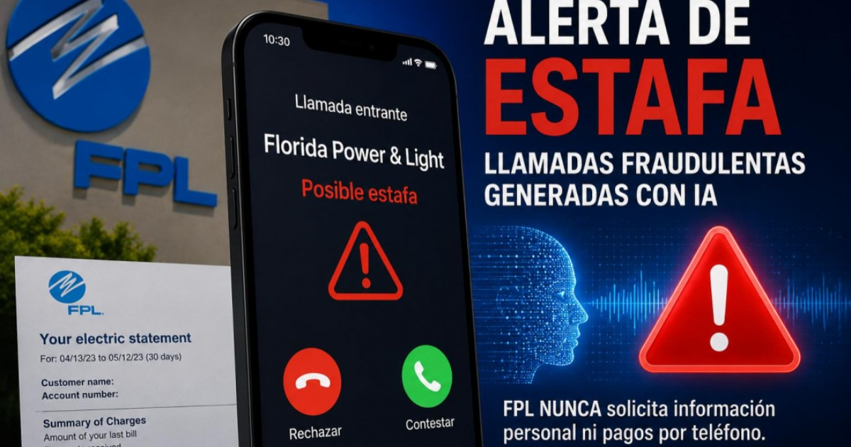 Florida Power & Light Alerts Customers to Rise in AI-Generated Scam Calls
