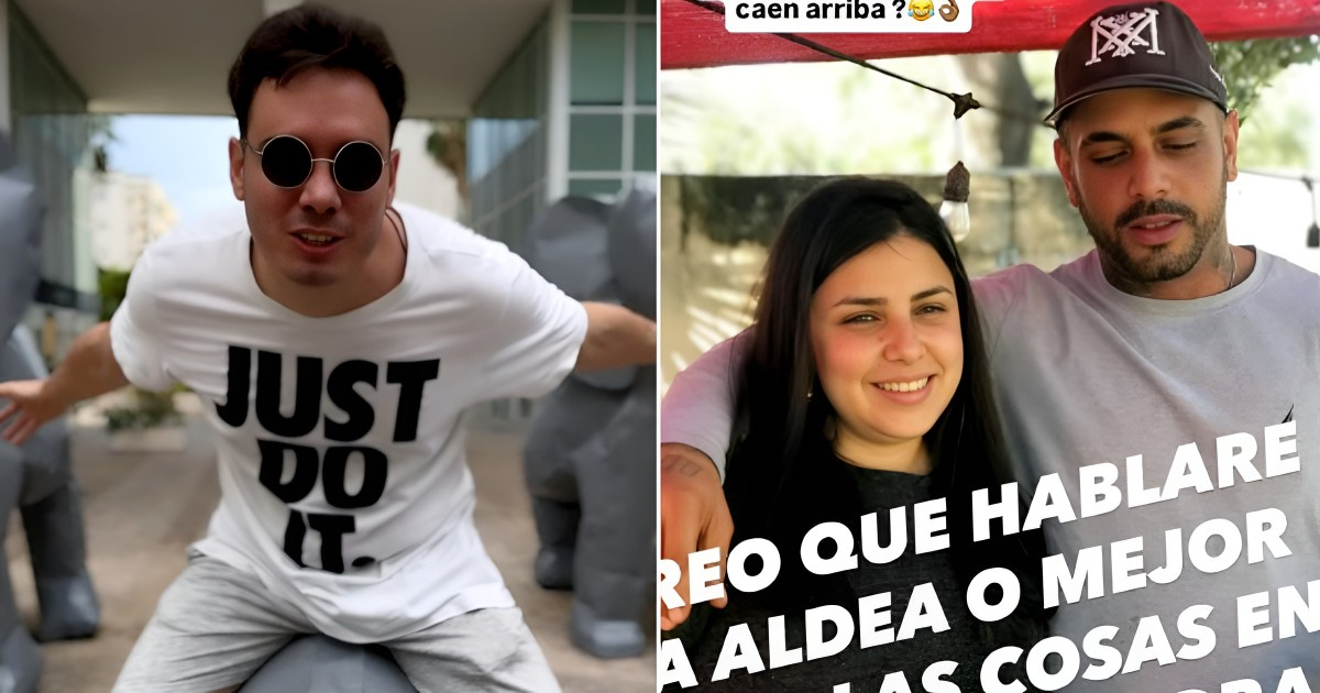 Sandro Castro, Mariela Cartagena Ortuski y Aldo el Aldeano © Instagram / @sandro_castrox