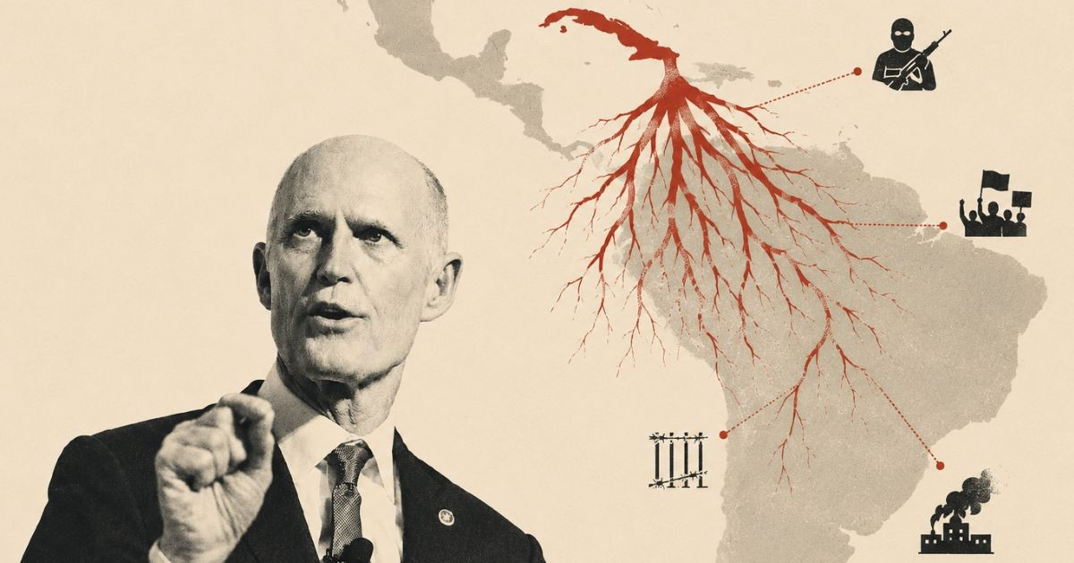Rick Scott Labels Cuban Regime as 'Root of Latin American Instability'