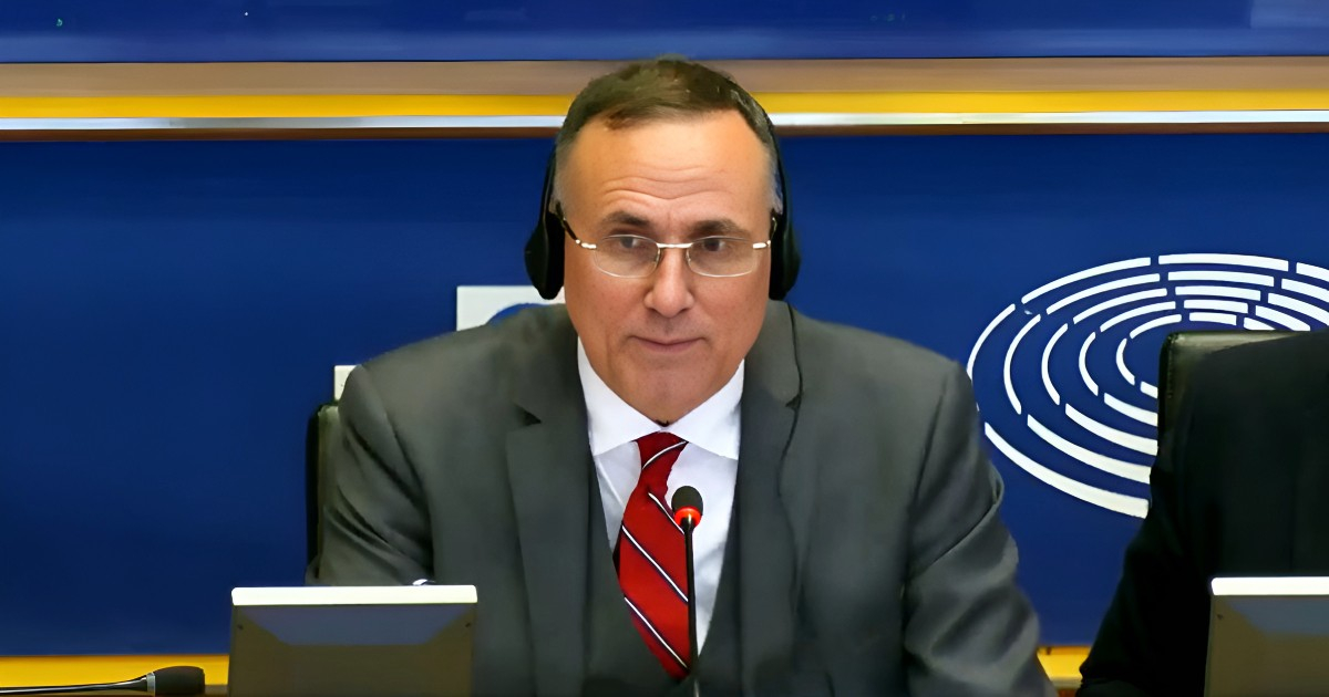 José Daniel Ferrer en el Parlamento Europeo © Captura de video X / @vozdelafnca