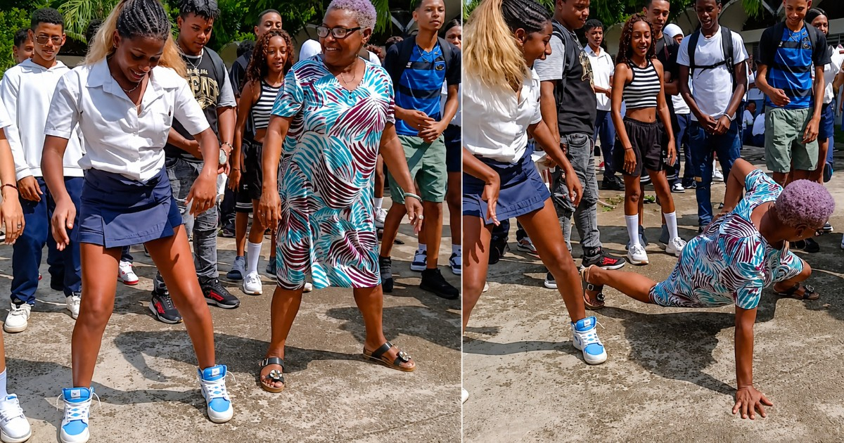 Cuban Teacher Goes Viral with Energetic Dance Performance at School