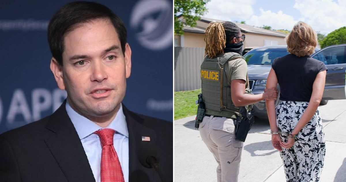 Detienen a hermana de jefa de GAESA después de acción migratoria impulsada por Marco Rubio © Collage X/The White House y X/@HSI_HQ