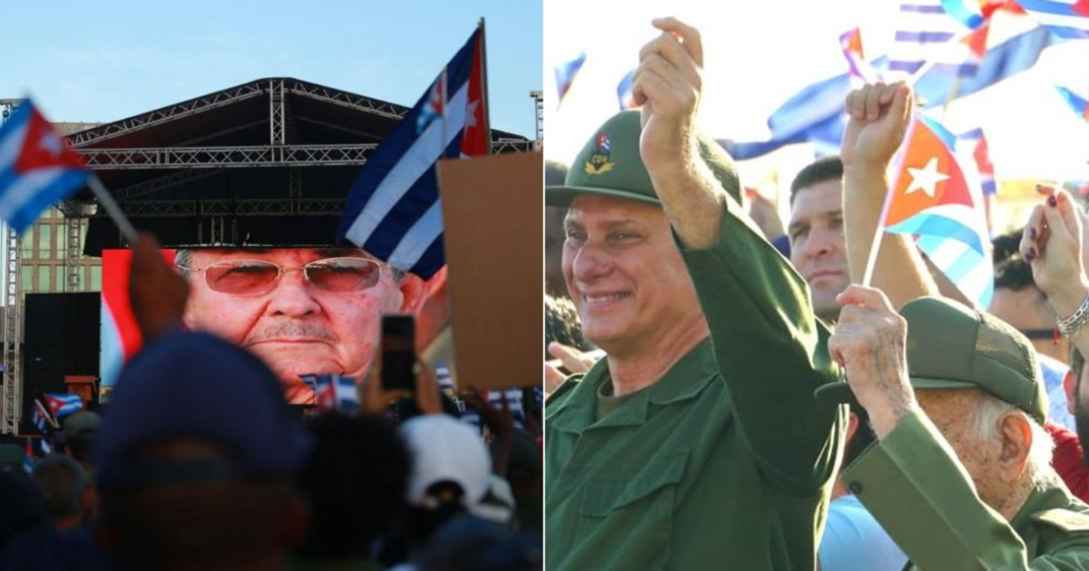 Raúl Castro's Grandson Attends Anti-Imperialist Rally Outside U.S. Embassy