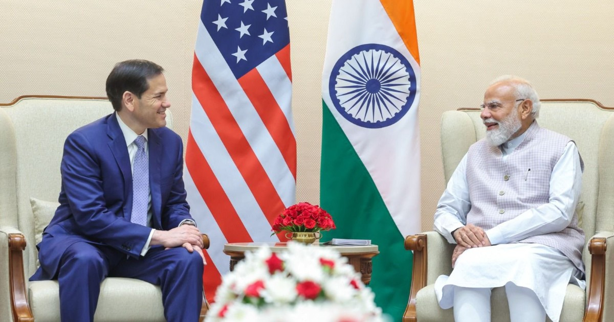 Modi Meets with Rubio in India, Strengthening US-India Strategic Partnership
