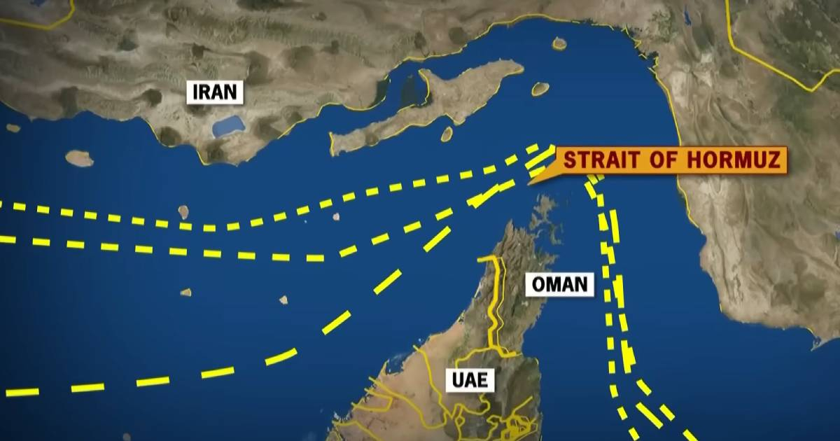 Estrecho de Ormuz (Imagen de Referencia). © Captura de Video/Youtube/NBC News