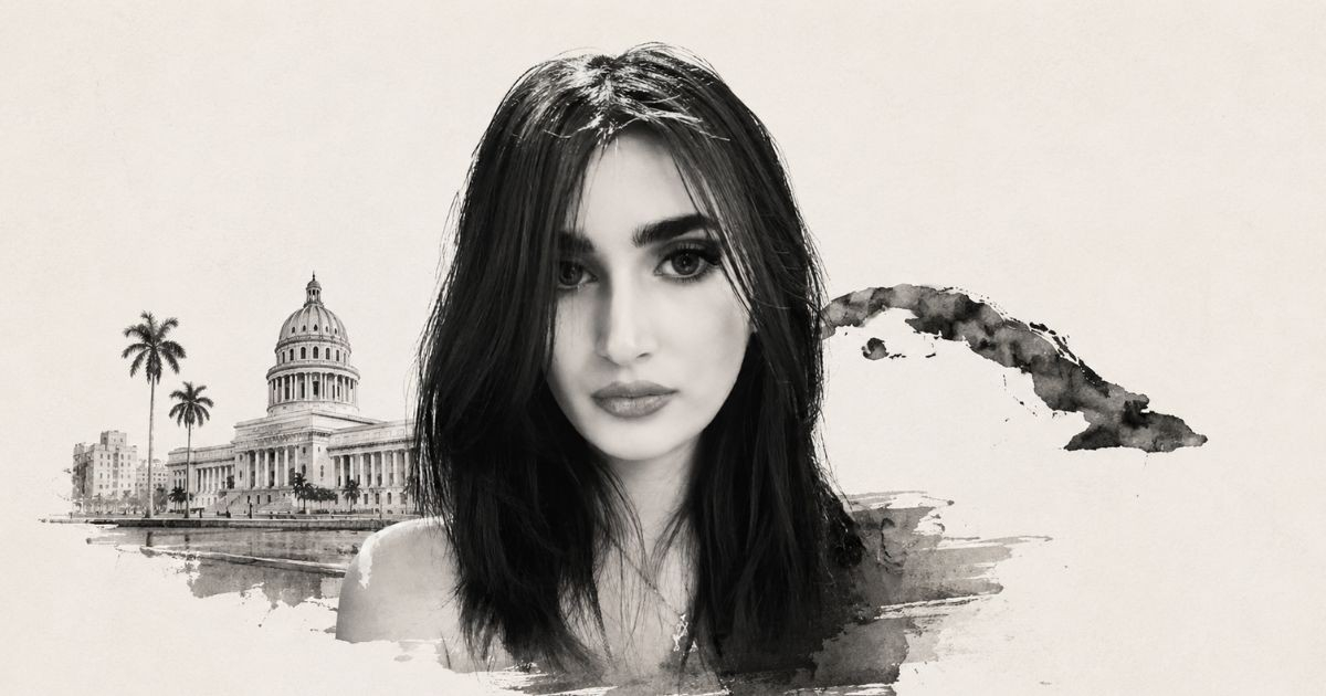 Influencer iraní Nioh Berg elogia al pueblo cubano © CiberCuba/Sora