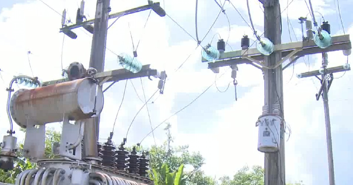 Los robos de aceite de transformadores eléctricos se han disparado en Cuba © Screenshot Youtube/Canal Caribe