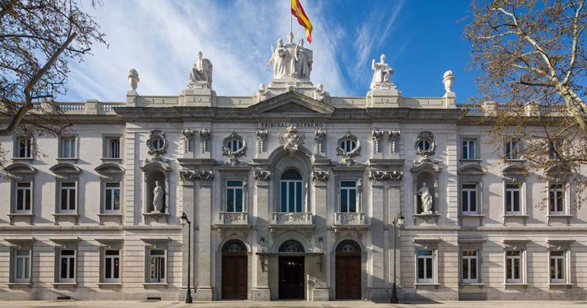 Fachada del Tribunal Supremo de España. © Blog vLex.