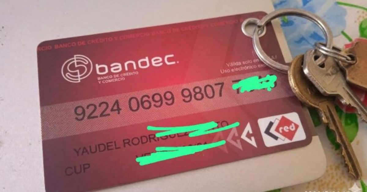 Bancarización (Imagen de referencia) © Facebook/Yaudel Rodríguez Vento