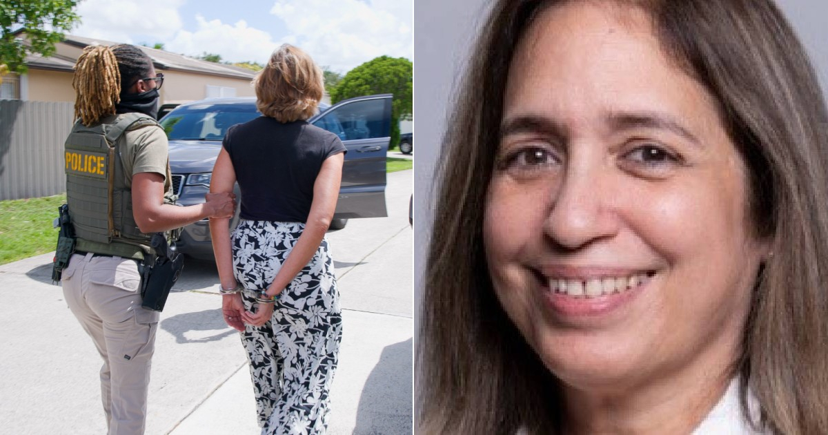 Hermana de la presidenta de GAESA detenida en Miami es trasladada a Louisiana por ICE © Collage ICE y PCC