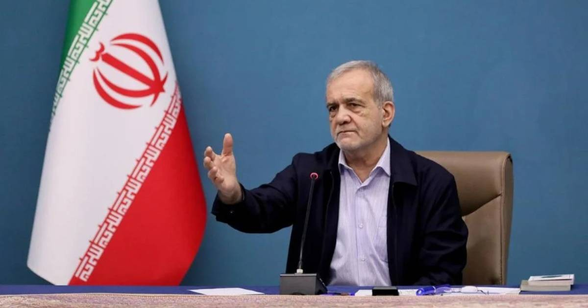 Masoud Pezeshkian, presidente de Irán. © X/Turkiye Today (AA.