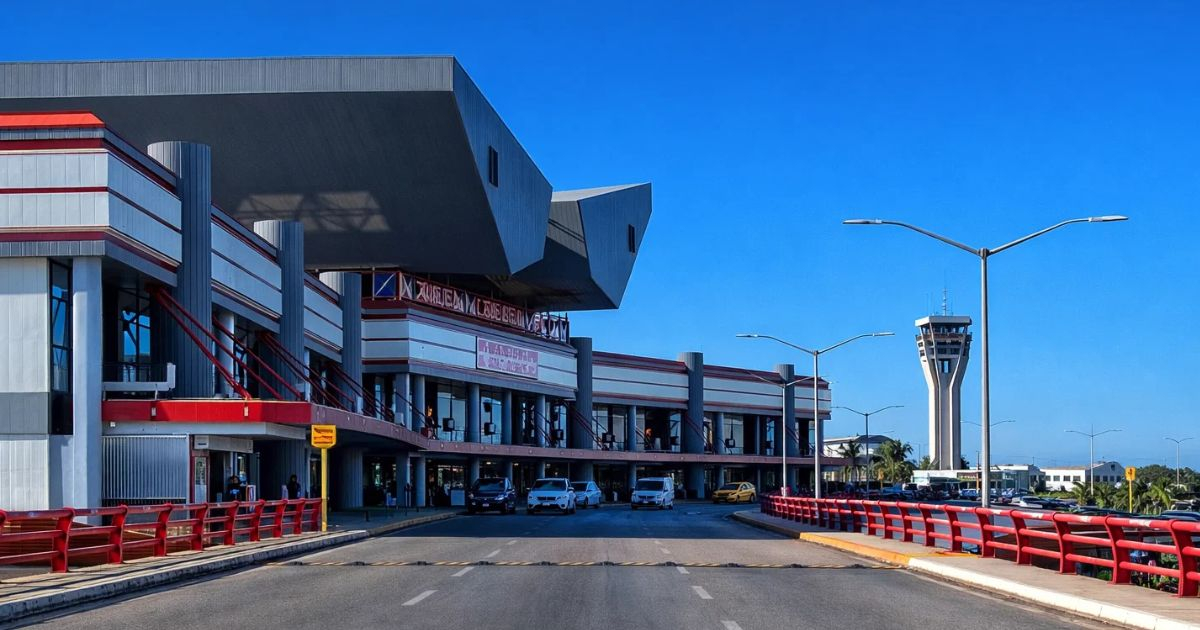 Aeropuerto de La Habana © YouTube CNN (Captura de imagen)