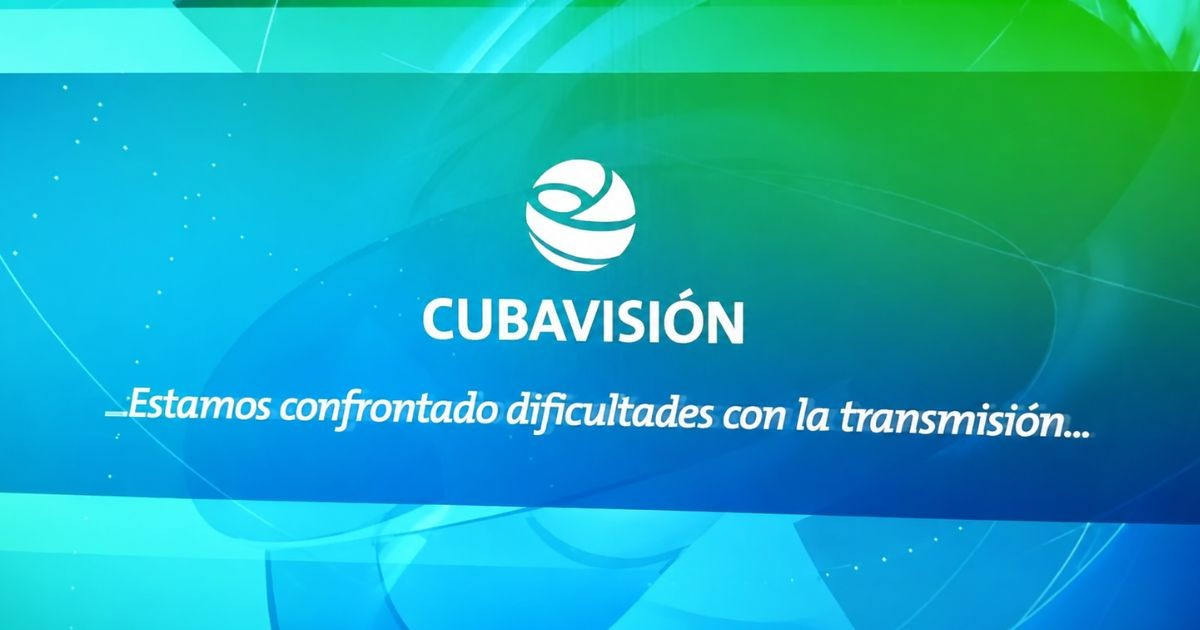 Cuban National News reports on... and the power goes out during the broadcast!