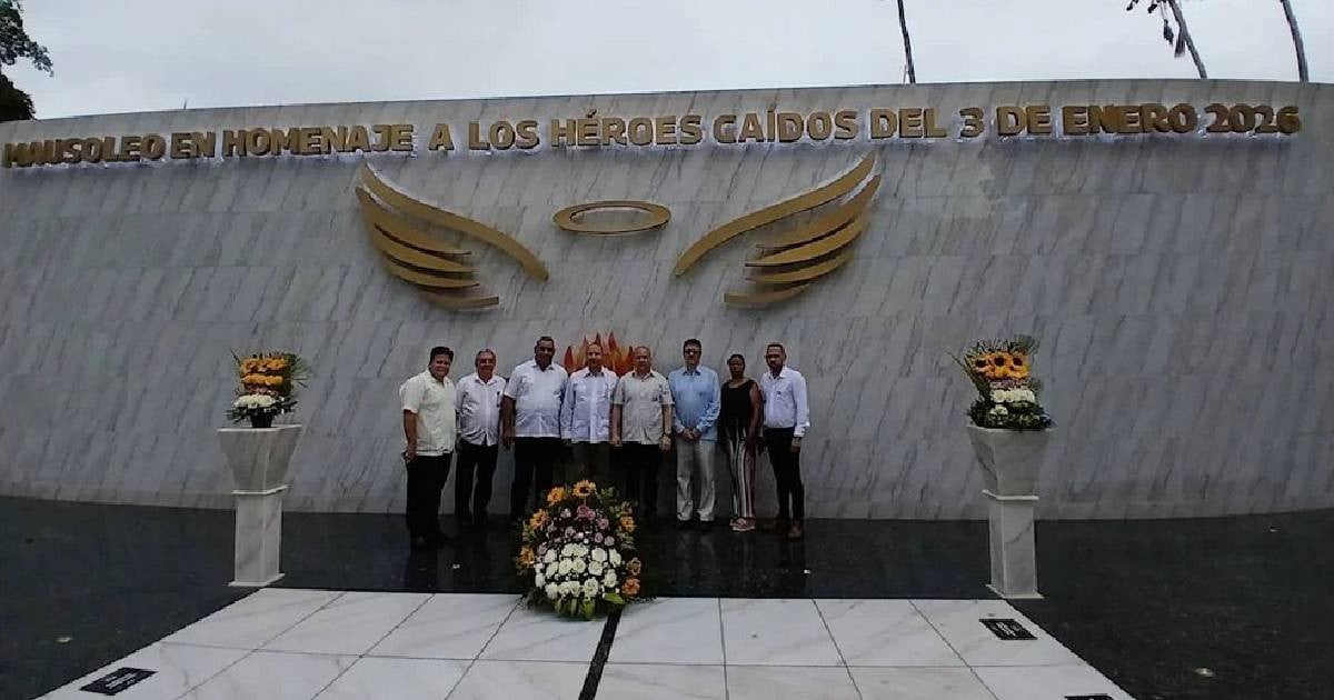 A monument to the 32 Cuban soldiers who died during the operation to capture Nicolás Maduro has been inaugurated in Caracas
